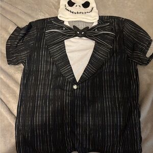 Disney Black and White Skeleton Costume